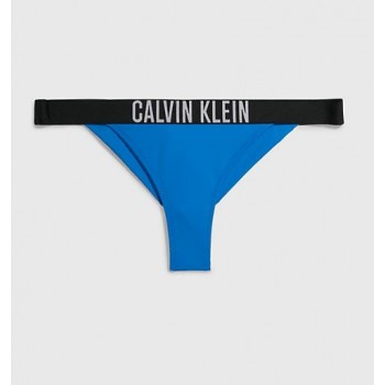 Calvin Klein γυναικείο μαγιό bottom brazilian σε μπλε ρουά χρώμα,κανονική γραμμή,100%polyester KW0KW01984 C4X Calvin Klein γυναικείο μαγιό bottom brazilian σε μπλε ρουά χρώμα,κανονική γραμμή,100%polyester KW0KW01984 C4X